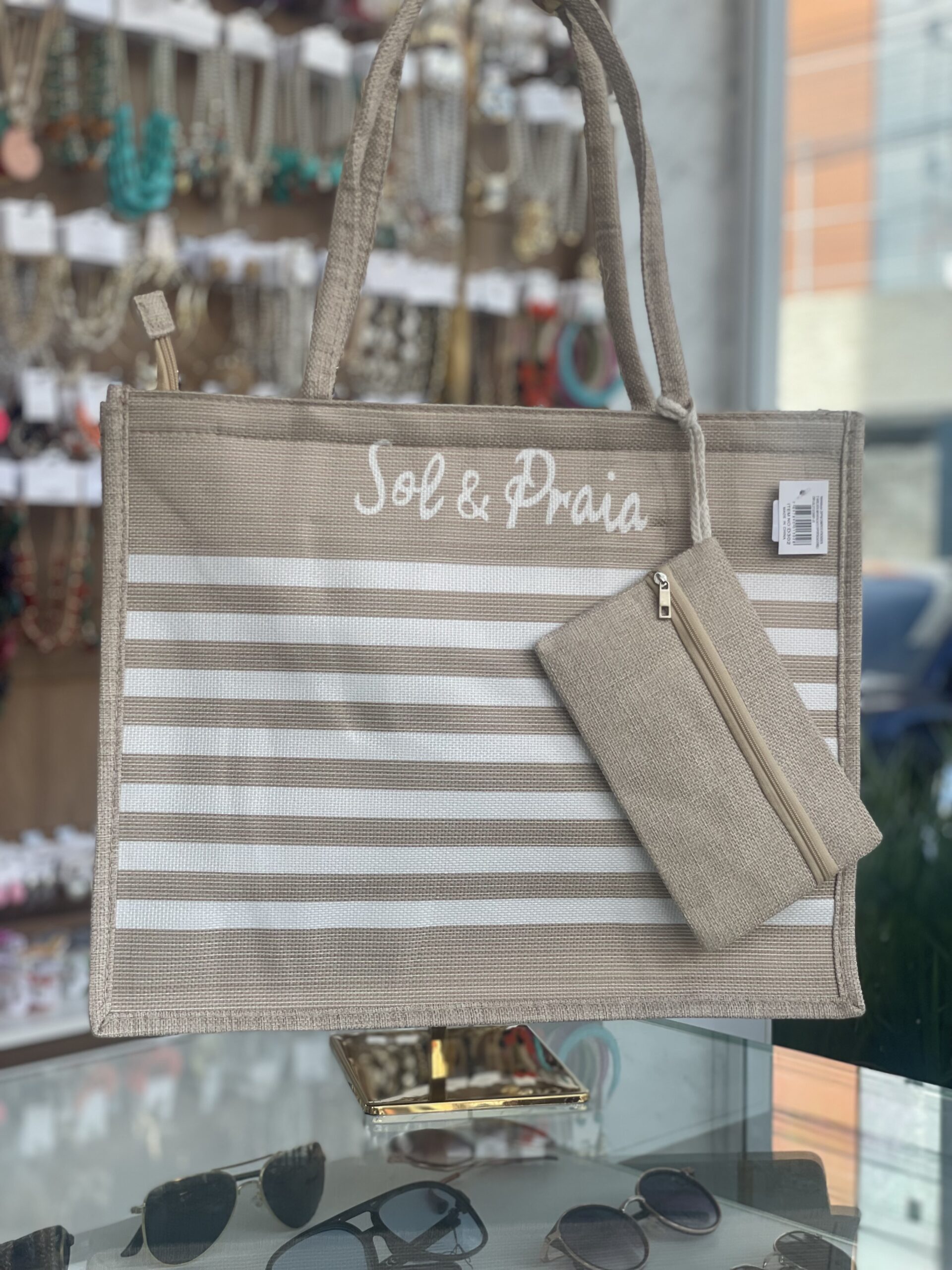 Bolsa praia c/chaveiro